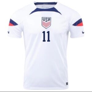 Nike USMNT Brenden Aaronson #11 home jersey